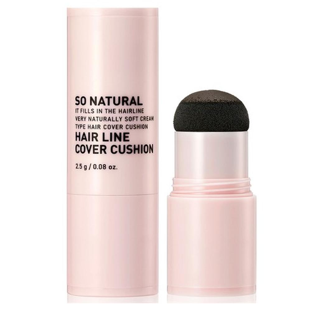 

So Natural Hair Line Cover Cushion Dark Brown 2.5g, Korean 2.5g