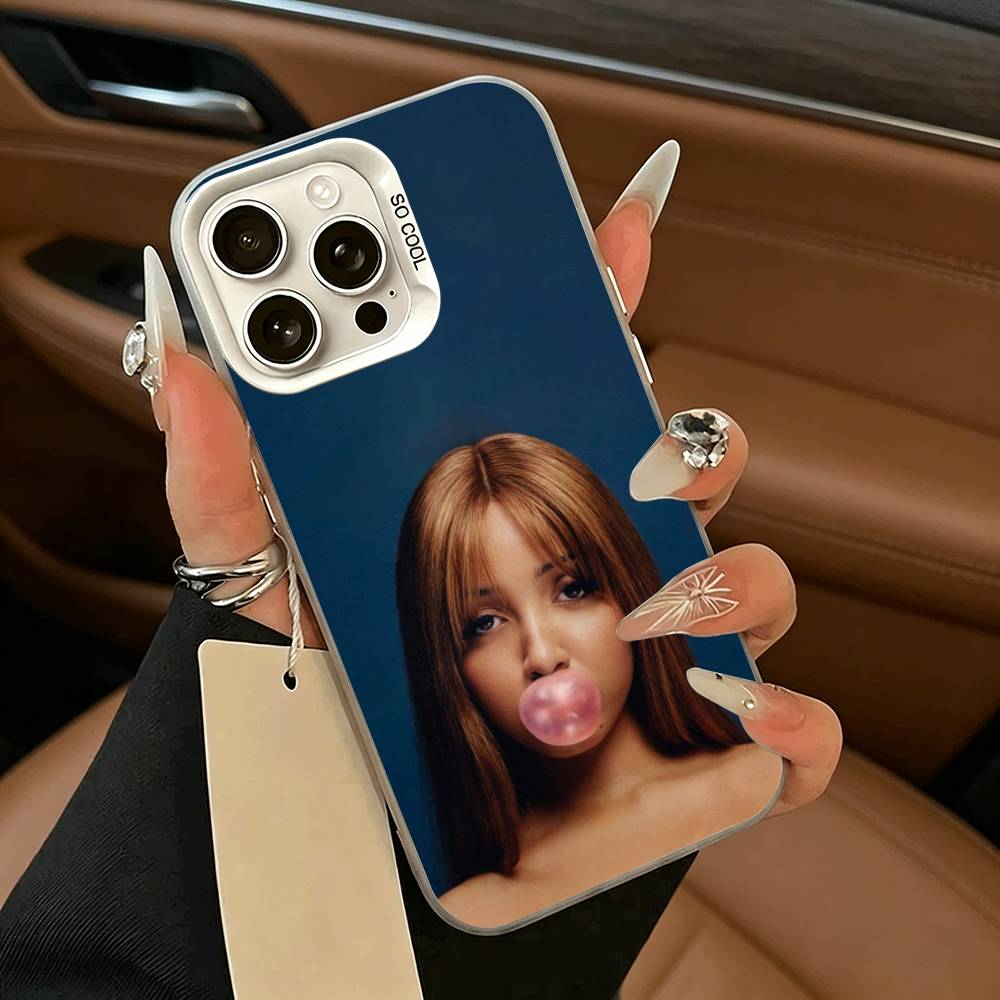 Street Mix PinkPantheress Phone Case For iPhone 11 12 13 14 15 16Pro Max Plus White Silver  Phone Cover