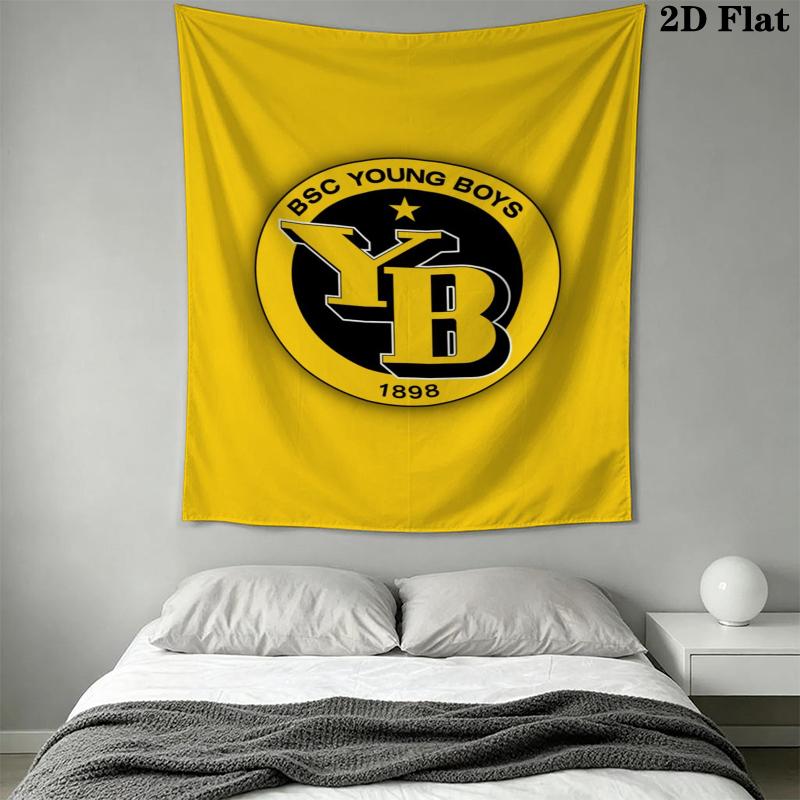 BSC Young Wall Tapestry Aesthetic Wall Hanging Printed Fabric Blanket Decorative Tapestries for Bedroom Living Room Home Decor