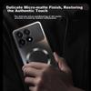 AG MagneticPhone Case for Xiaomi Redmi K70E, Matte Full Coverage Ultra-Thin Shockproof Anti-Fingerprint Case - Graphite Black