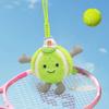 Cute Tennis Ball Pendant Doll Tennis Ball Plush Toy Children's Toy Backpack Pendant Girls' Decoration Plush Tennis Ball