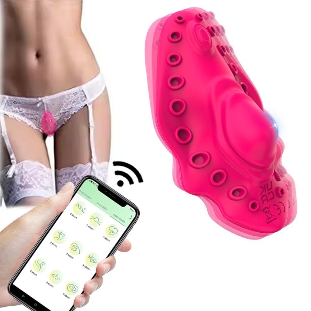 App Remote Control Vibrator Wearable Vibrating Panties 9 Mode Mini Vibrators Couples Sex Toy for Women Female Masturbator