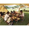 Snow Peak One Action Low Table Bamboo LV-100TR