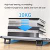 2Pcs Portable Foldable Laptop Support Stand Invisible Cooling Stand Adjustable Height Laptop Tablets Support