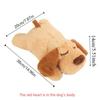 Anxiety Relief Lying Dog Fidget Toy Behavioral Training Puppy Plush Doll  Room Decor