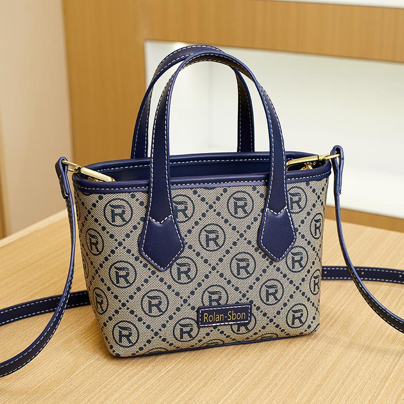 Retro Uniwersalna Torba Tote Temperament Nowa Torba Damska Modna Torba Koszyk na Jedzenie Modna Wytłaczana Torba Jednoramienna/Przez Ramię Torebka