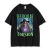 Maglietta divertente Shadow Wizard con meme sulla torsione testicolare, grafica da uomo e da donna, retrò, gotica, oversize, a maniche corte