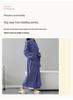 Couple's Thickened Coral Fleece Bathrobe - Autumn/Winter, Plus Velvet, Shawl Collar, Long Sleeve, Plus Size Homewear
