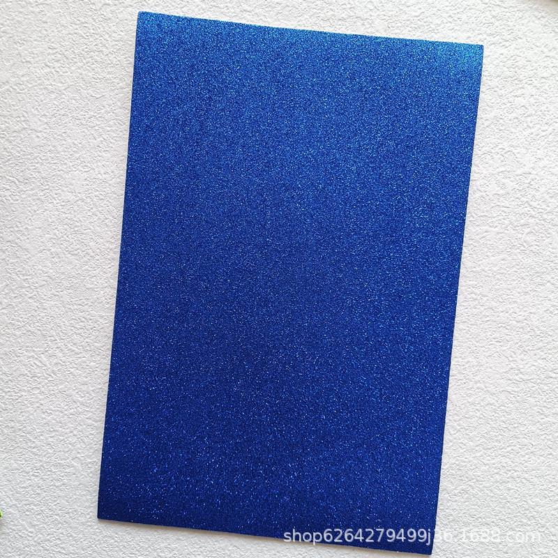 EVA Foam Glitter Gold Powder Paper for Handmade DIY Crafts, Sparkle Fan Accessories, and Base Material F334.