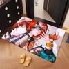 Game H-HololiveS H-Hakos Baelz Anime Hallway Carpet Washable Non-Slip Living Room Sofa Chairs Area Mat Kitchen Doormat Area Rug