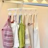 Home MultiFunctional Hanger for Strap Underwear And Clothes Home Wardrobe Storage Organizer Wave Hook for Hats And Clothes