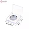 2.5g Empty Portable Eyeshadow Palette Blusher Box Solid Ointment Box Cosmetic Makeup Case Round Storage Container