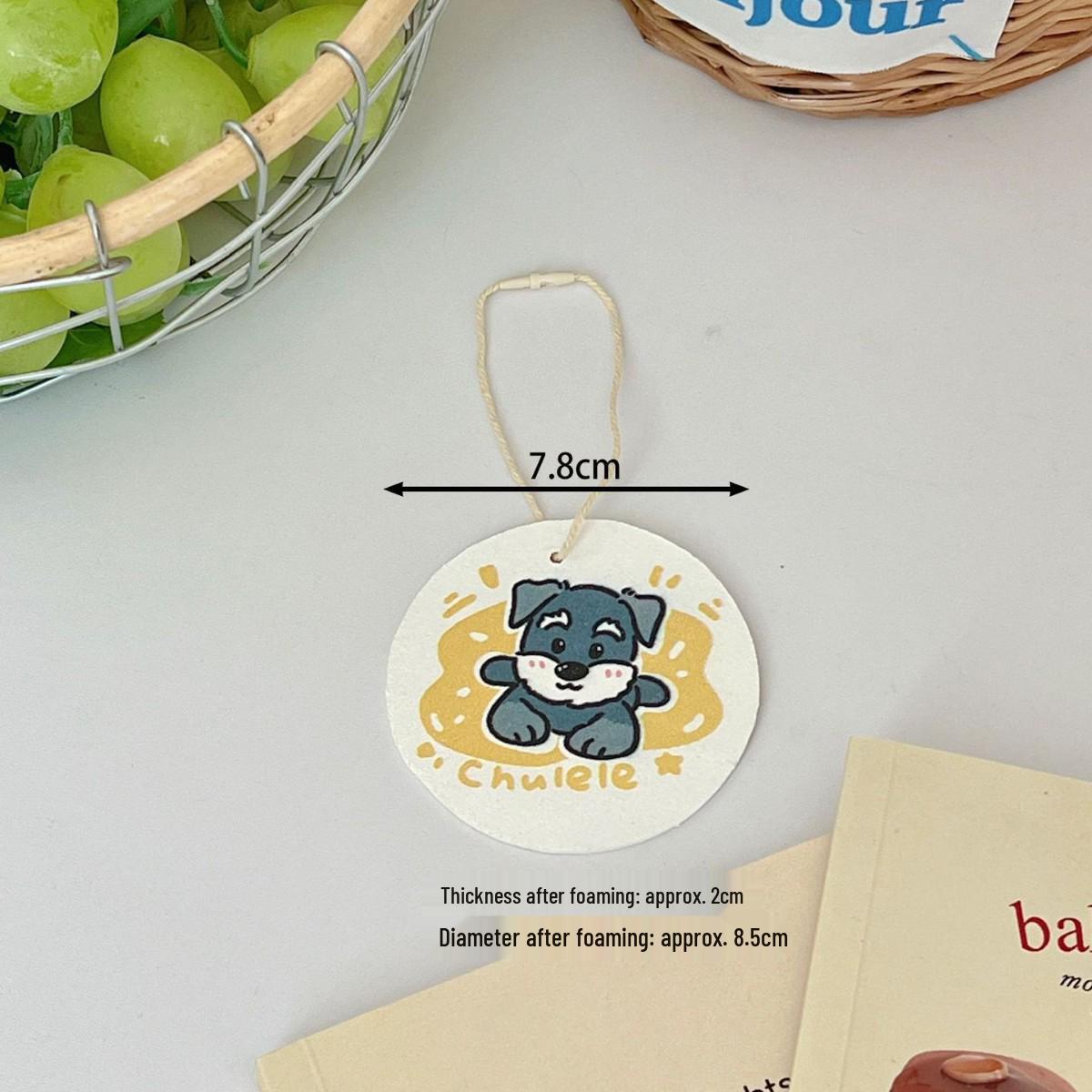 Thick Compressed Wood Pulp Sponge - Absorbent, Expanding, Non-Stick Dishwashing Wipe