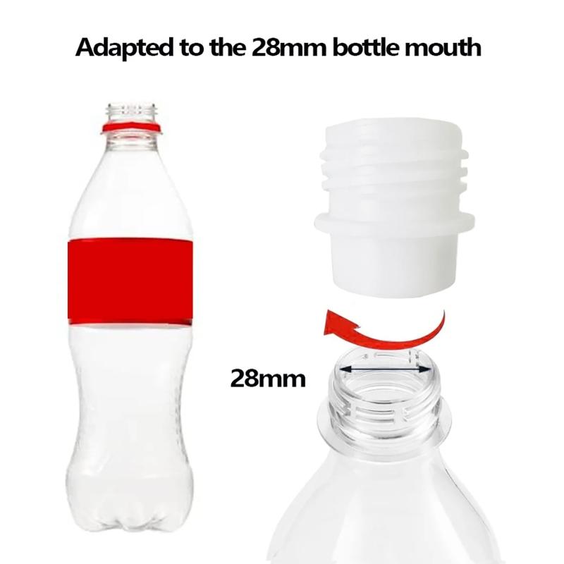 Innovative Bottle Solution Bottle Adapter Bubble Adapter Set Water Bottle Adapter Plastic Material Bottle Attachment