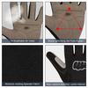 Women Men Winter Cycling Gloves Full Finger Thermal Fleece Touchscreen Bicycle Gloves Anti Slip Gel Pad Motorcycle MTB Road Bike Gloves