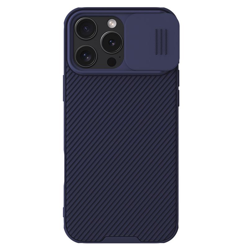 Nillkin iPhone 16 Pro Max Anti-Peep Lens Cover Case, Black Mirror.