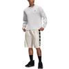 Jordan Flight T Shirts Men's 100 White/Black Crew Neck Moderate IM6256-100