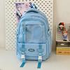 Schultasche Japanisch ins klein frisch Mädchen Rucksack vielseitig Rucksack süß transparent Schmerzbeutel hoher Wert Tasche für Grund- und Sekundarschule
