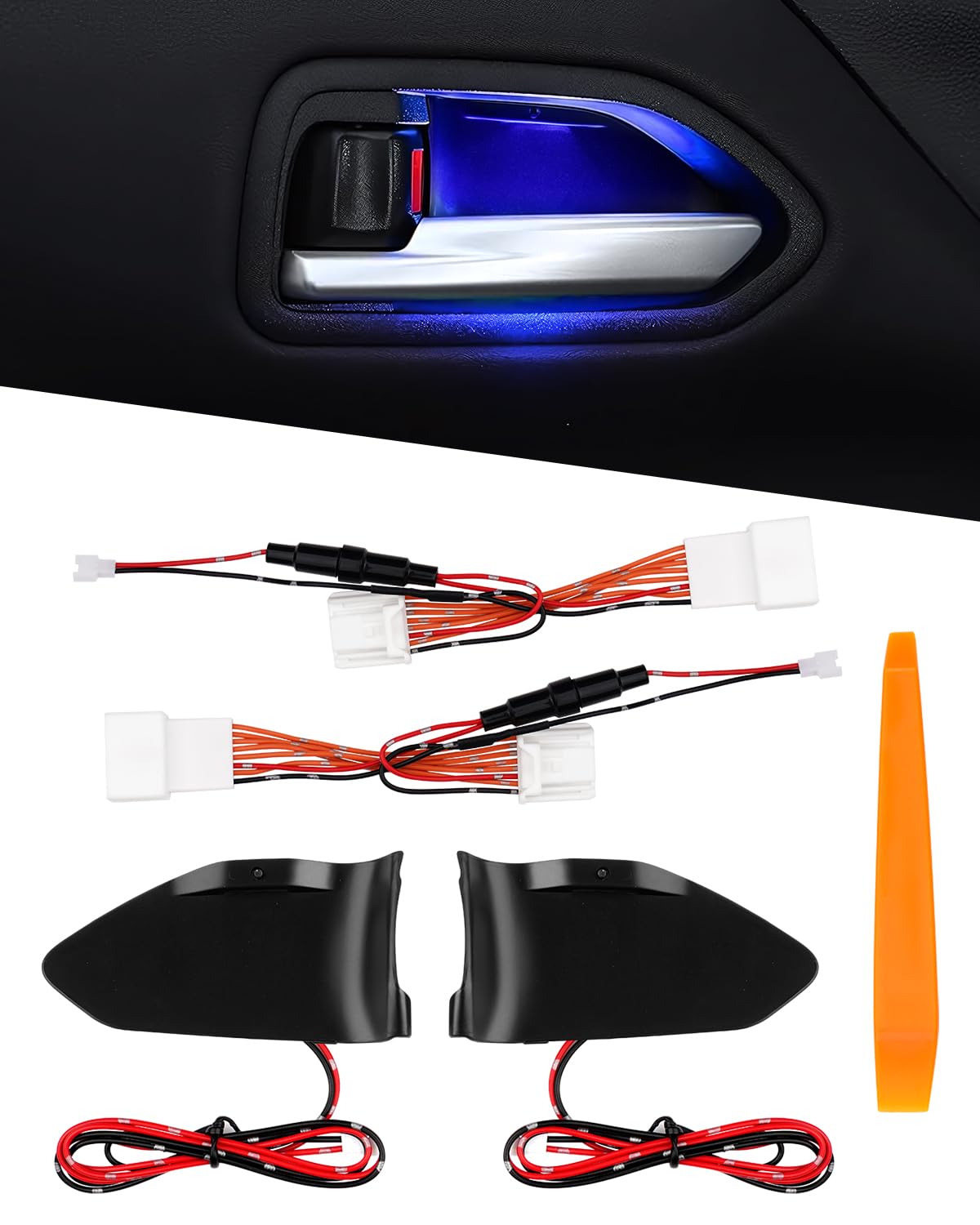 

Mixsuper MZRA90W Voxy 90 Series Inner Door Handle, LED Illumination, MZRA90W, ZWR95W, MZRA95W, Door Voxy 90 series чёрный