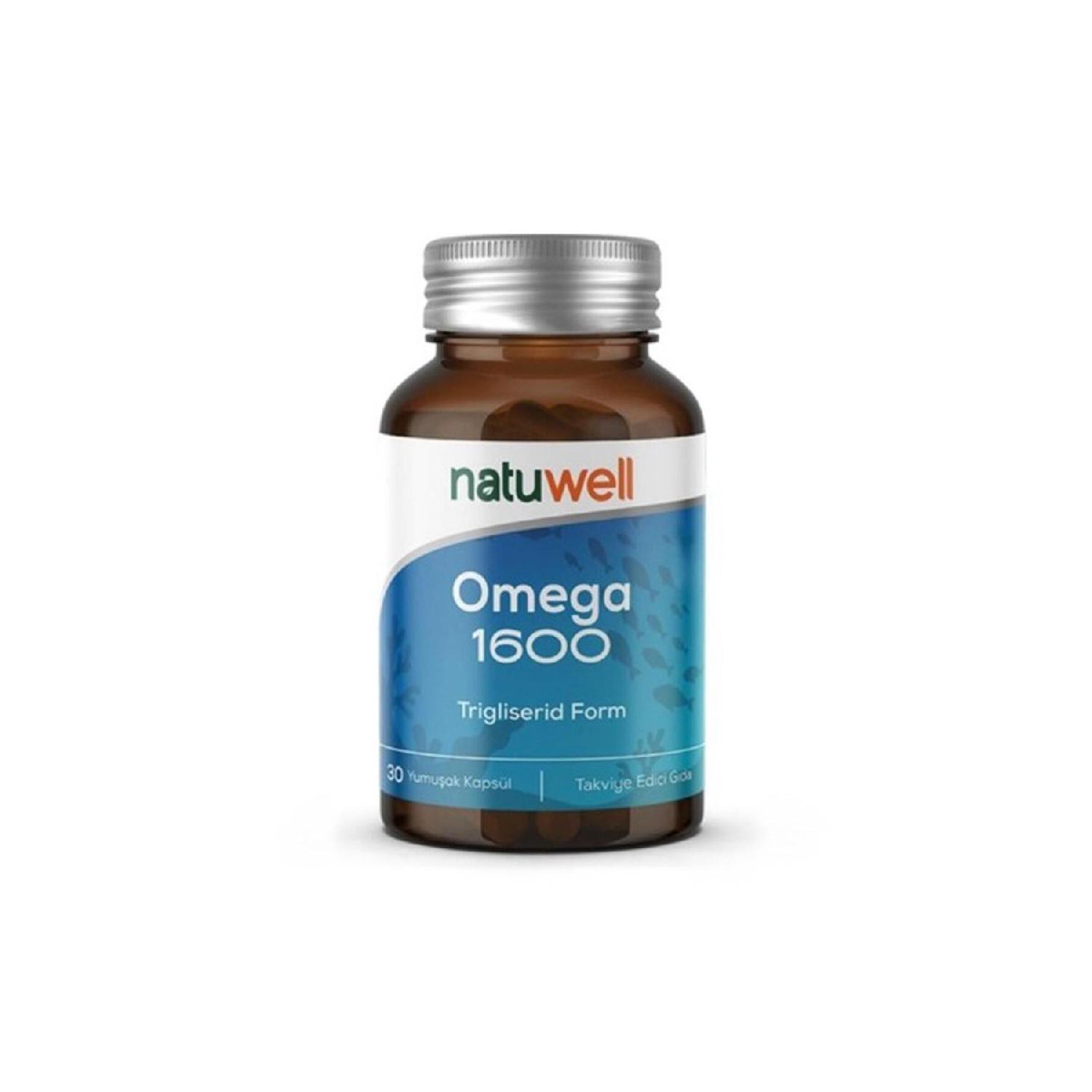 

Omega-3 1600 Fish Oil 30 Capsules 8683873980307