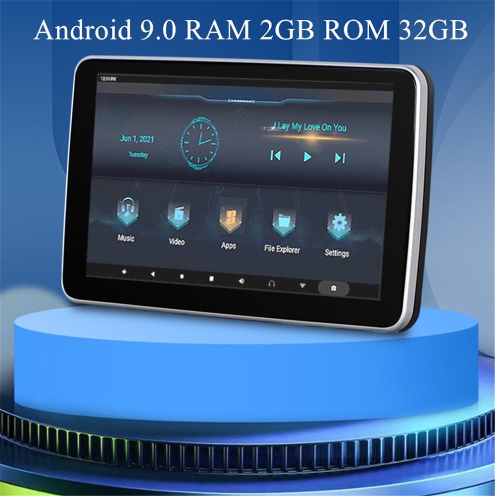 10.1" Touch Screen Android 9.0 Car Rear Seat Headrest Monitor 2+32G Video Player