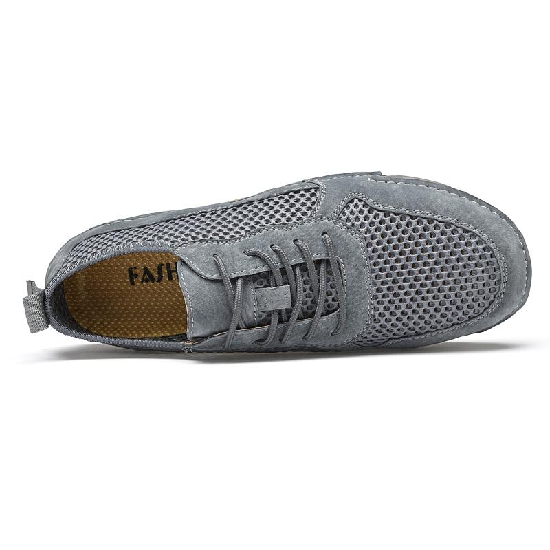 Zomer Mannen Breather Mesh Casual Schoenen Mannen Loafers Comfortabele Rijschoenen Mocassins Man Flats Schoenen