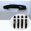 For Chevrolet Traverse 2018-2022 2023 Gloss Black Side Door Handle Cover Trim