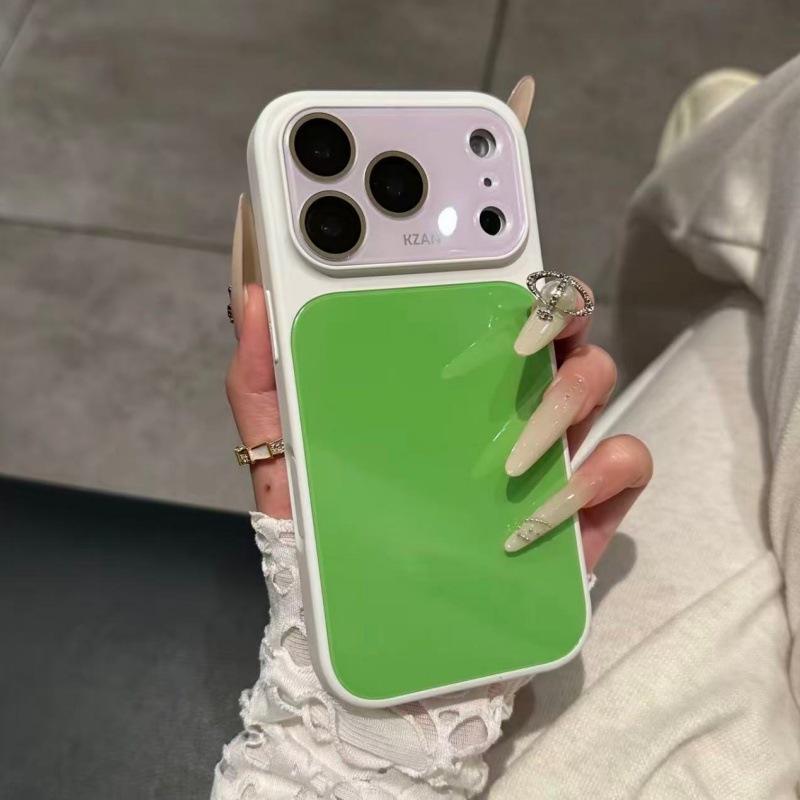 Summer Dopamine Contrasting Color Ice Anti-drop for iPhone17promax Apple 16 Mobile Phone Case 15 New 14