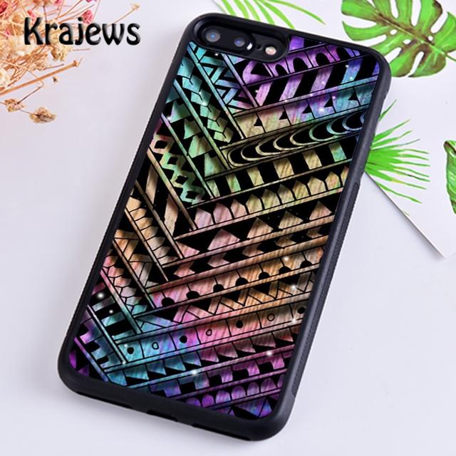 Krajews Maori polynesian samoan tribal Phone Case Cover For iPhone 17 Air 16 15 14 plus 12 pro max coque Fundas