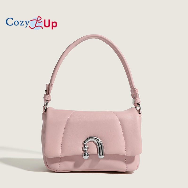 Cozy Up Handheld Steamed Rolls Bag Delicate Small People Shoulder Bag Lingge Underarm Bag Female