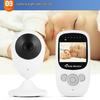 2.4-Inch Wireless Digital Baby Monitor with Temperature, Music, and Voice Control