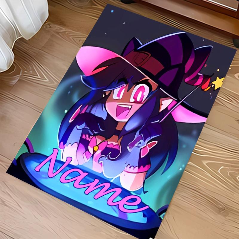 Tappeto Personalizzato con Stampa Aphmau - Morbido, Lavabile, Antiscivolo, per Interni, Tappeto Decorativo per Soggiorno, Casa e Ufficio