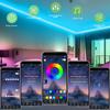 12V Wifi Bluetooth RGB COB LED Strip Remote Control 44key 24key Power Kit 840LED/m Flexible Light Tape Home Decoration 1 2 Rolls