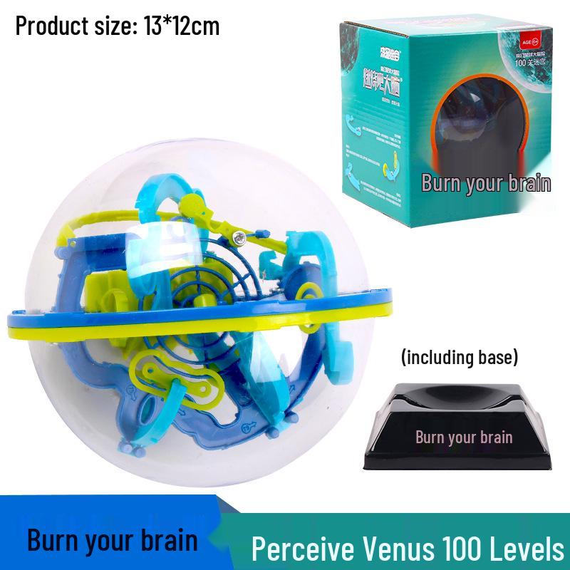 3D Stereoscopic Maze Ball: Brain-Boosting Educational Toy for Kids
