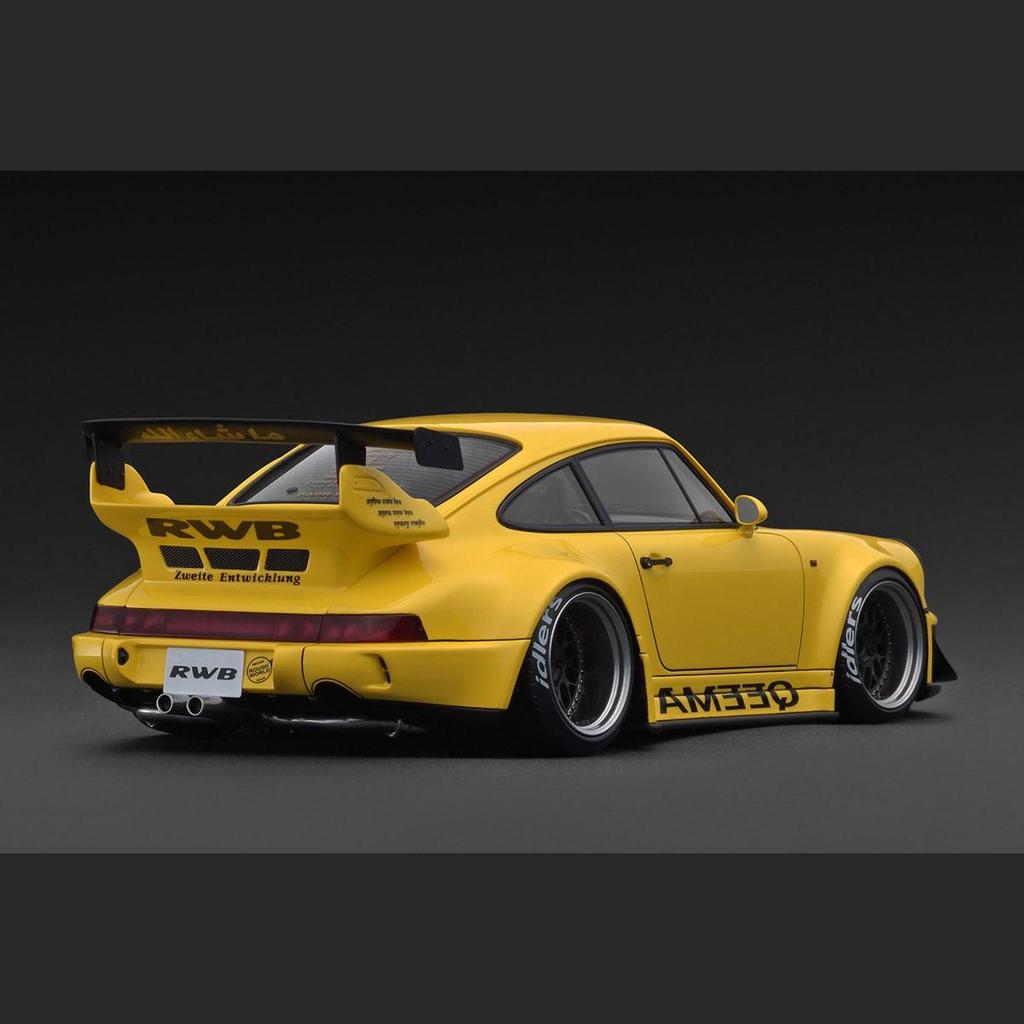 Ignition Model IG3949 1/18 RWB 964 Yellow