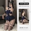 Sexy Lingerie Hot Policewoman Uniform Cosplay Stewardess Sexy Perspective Navy Seduction