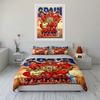 Spain Soccer Team Bedding Set Bedding Duvet Cover Set Duvet Cover Pillowcases Home Decor (1 * Duvet Cover 2 * Pillowcases, Without Duvet Insert)