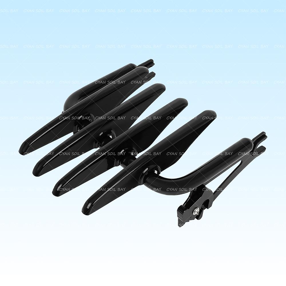 

1 шт. Съемная багажная полка Stealth для Harley Touring Road King Road Glide Street Glide Electra Glide Ultra 2009-2023 чёрный