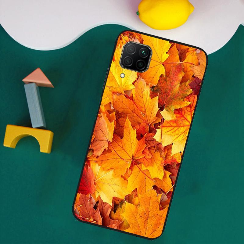 Autumn Leaves For Huawei Nova Y61 Y91 Y73 Y72 Y70 Y60 Y90 12s 12i 11i 8i 9 10 SE P30 P40 Lite P60 Pro Case