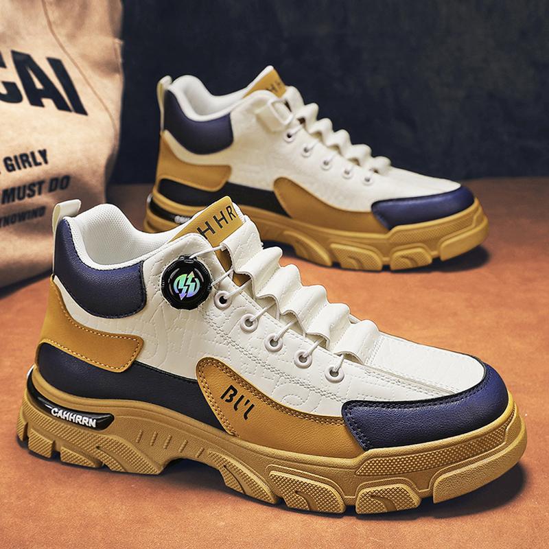 

Fashion CYYTL Mens Boots Casual Shoes Cowboy Winter Combat Tactical Motorcycle Chelsea Ankle Leather Work Outdoor Hiking Designer Luxury 39