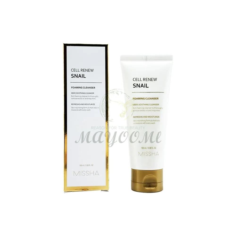MISSHA Cellinew Snail Foaming Cleanser 100ml