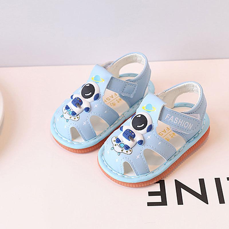 Baby Boys Girls Summer Casual Sandals With Soft Sole And Velcro Closure For Toddler Walks