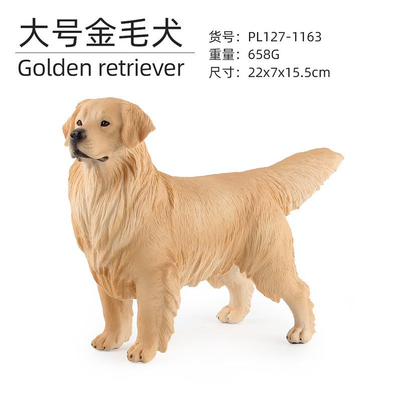 Simulation Animal Dog 6 Models Golden Retriever Teddy Shepherd Shiba Inu Corgi Pet Famous Dog Ornament Toy