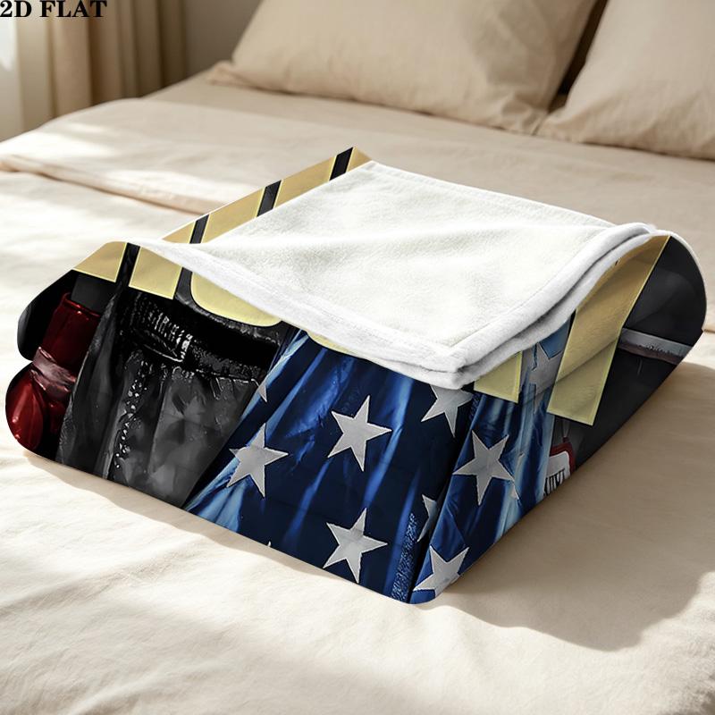 1PC Rocky Patterned Flannel Blanket Suitable For All Seasons For Home Decor Warmth And Comfort Gifts Holiday Present