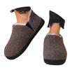 Men Women Hair Package Heel Cotton Shoes Indoor Outdoor Scene Shoes Comfortable Warm Memory Cotton Shoe for Flat Feet for Women