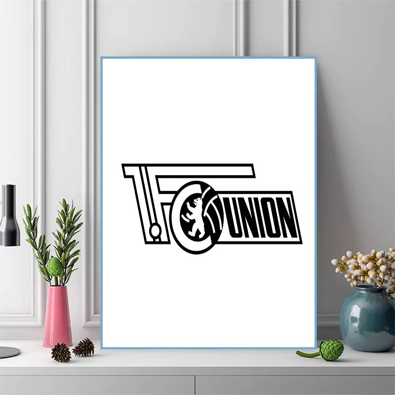 Union Berlin FC Pattern 3pcs 100% Round Full Drill 5D DIY Diamond Painting Embroidery Cross Stitch Rhinestone Décor
