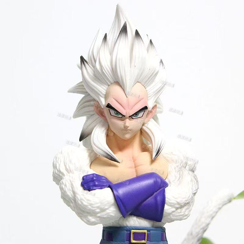 29cm Dragon Ball Super Saiyan Vegeta Goku Ssj4 Action Figure Pvc Model Statue Collection Decoration Doll Toys Gift Ornaments