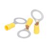 25Pcs Ring Terminal Electrical Wire Cable Crimp Connector RV5?12 Accessory Set Kit Yellow
