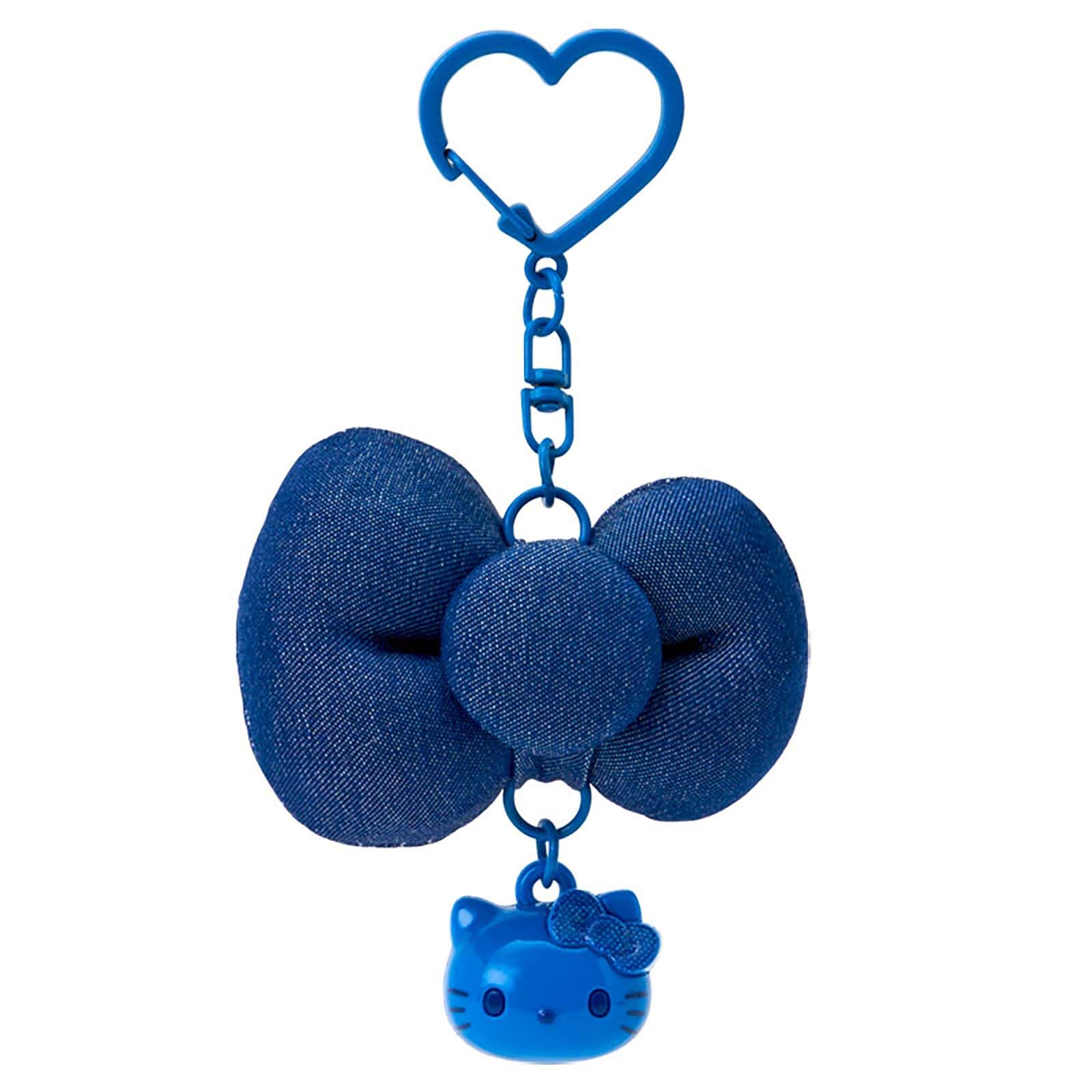Sanrio Ribbon Keychain Love Hello Hello Kitty Blue 421278 (I Kitty)