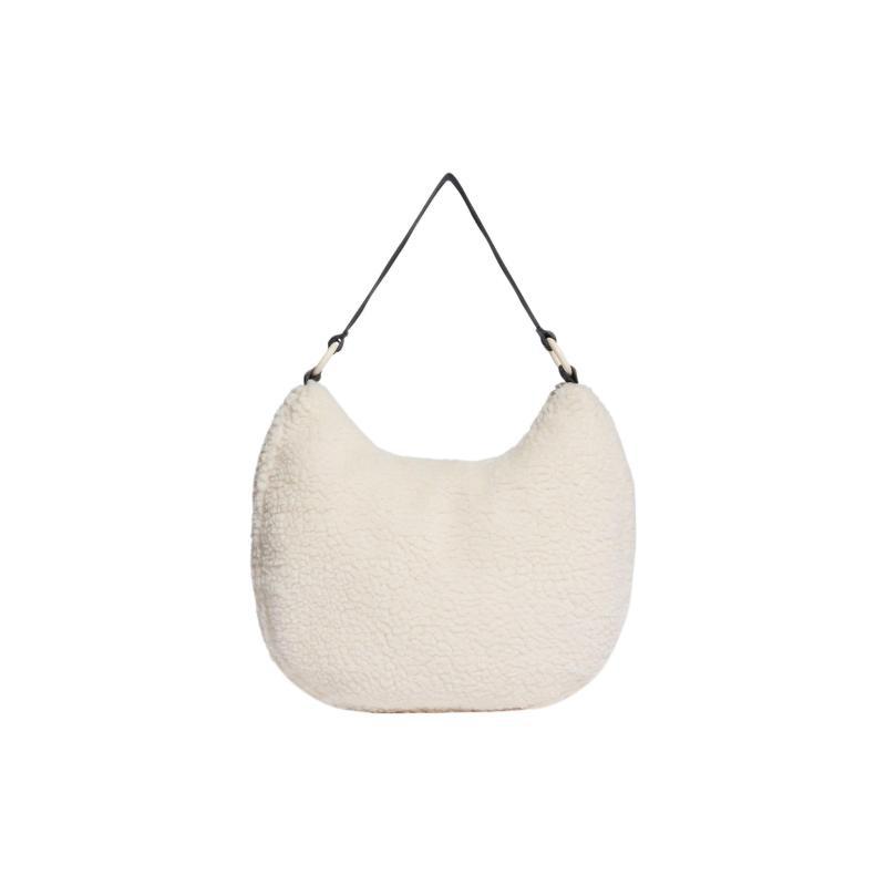 Adidas Originals Recycled Polyester Cloud Bag Handbag Regular Unisex White Adidas II3399